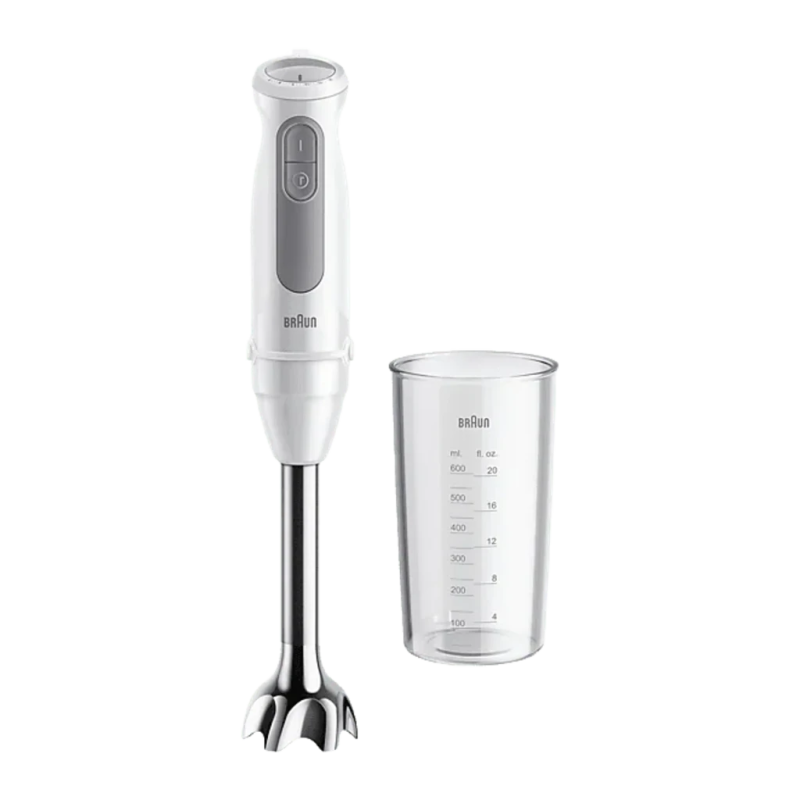 Braun Minipimer MultiQuick 5 MQ 50001 M 1000W 0,6L 21 vitesses acier inoxydable Mixeur plongeant