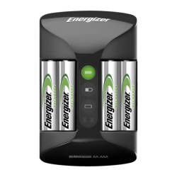 Chargeur de piles Energizer Pro Charger+ avec 4 piles AA 2000mAh NiMH
