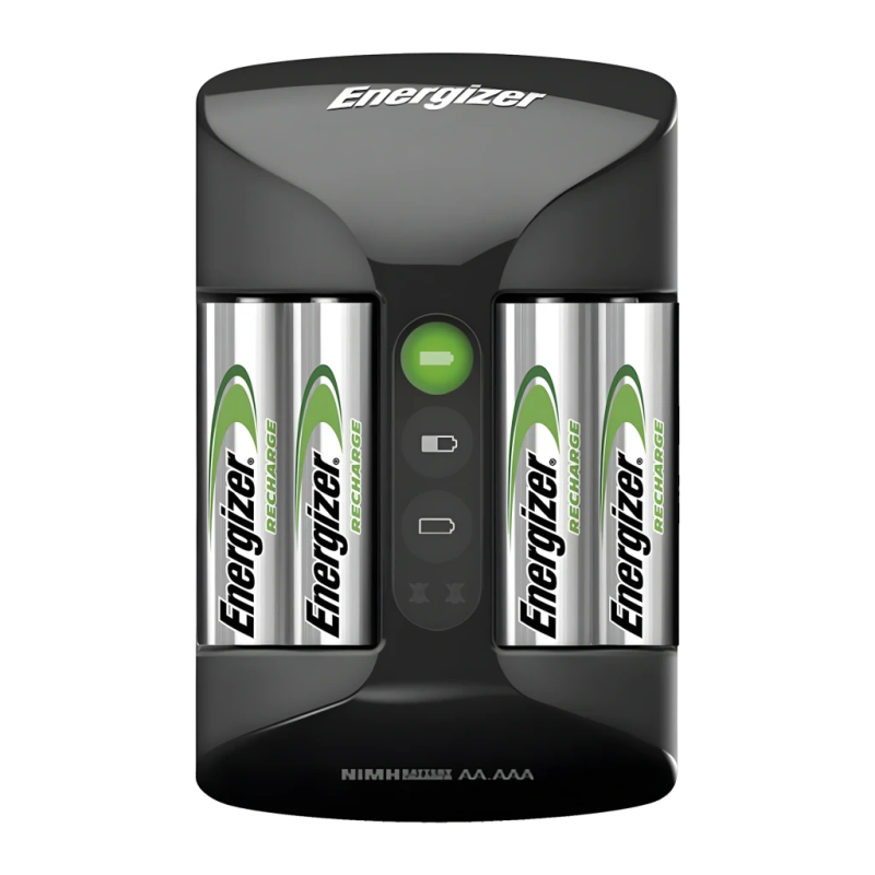 Chargeur de piles Energizer Pro Charger+ avec 4 piles AA 2000mAh NiMH