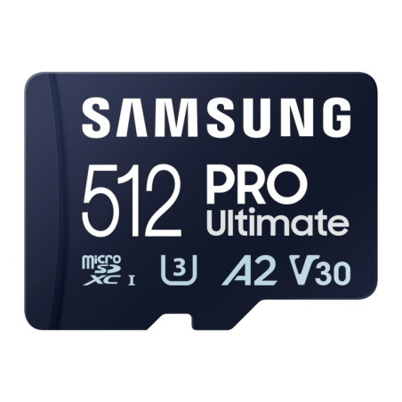Samsung PRO Ultimate 512GB 200MB/s V30 U3 A2 Carte microSD