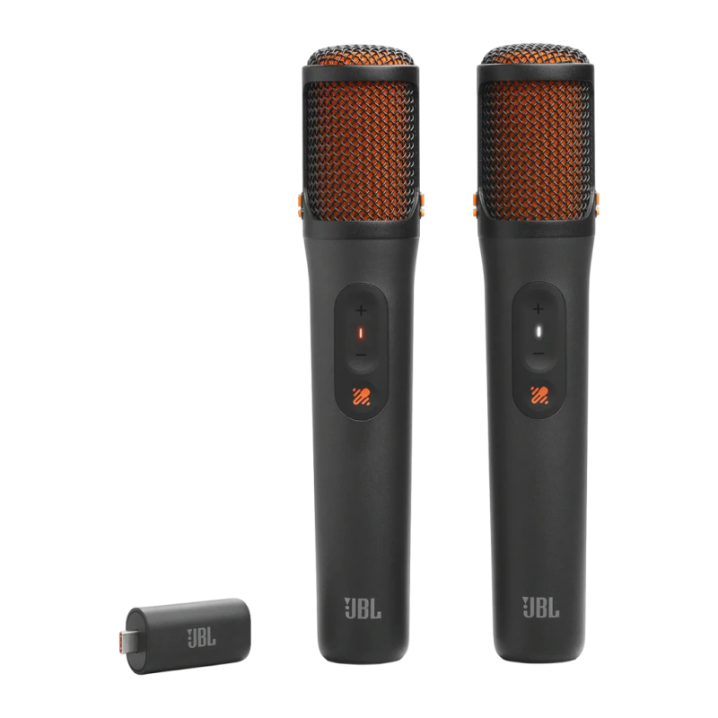 Set de microphones JBL EasySing Mics Condensateur USB-C 2 TX + 1 RX
