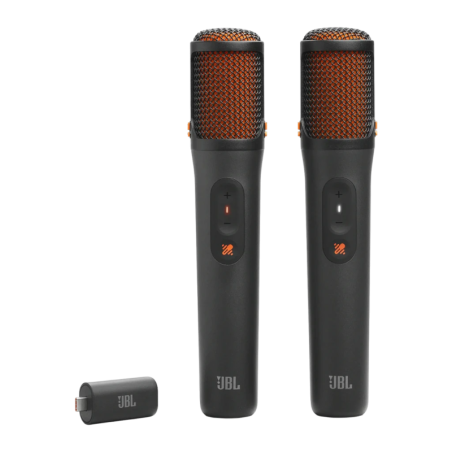 Set de microphones JBL EasySing Mics Condensateur USB-C 2 TX + 1 RX