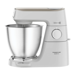 Kenwood Titanium Chef Baker XL KVL65.001WH 1200W 7L Robot de cuisine