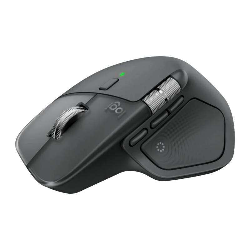 Logitech MX Master 4 for Business 8000 DPI 6 boutons Bluetooth + 2.4GHz laser Souris sans fil ergonomique