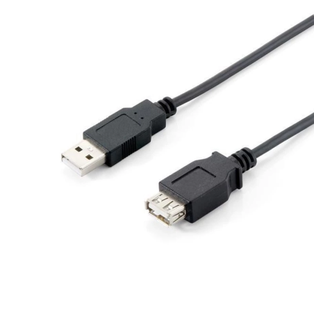 Câble d'extension USB 2.0 Equip 128850 - Câble A Mâle vers Câble A Femelle