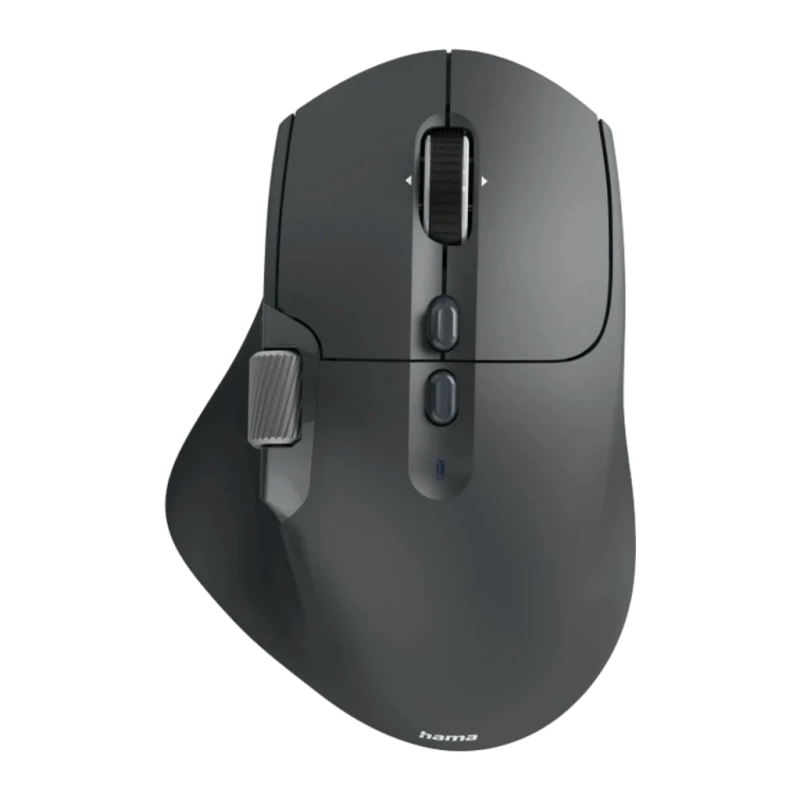 Hama WM-900 3200 DPI 10 boutons Bluetooth + 2.4GHz RGB 100 g Souris sans fil ergonomique silencieuse