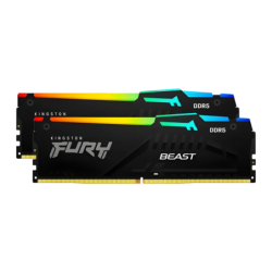 Kingston Fury Beast RGB DDR5 6000MHz 64GB (2x32GB) CL36 DIMM Mémoire RAM