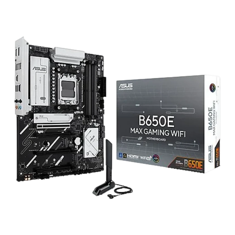 ASUS ROG Maximus B650E Gaming WiFi B650 AM5 DDR5 ATX 2,5G Ethernet 3 emplacements M.2 Carte mère