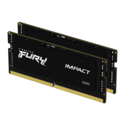 Kingston Fury Impact KF548S38IBK2-64 DDR5 64GB Lot 2 4800MHz CL38 SO-DIMM Mémoire RAM