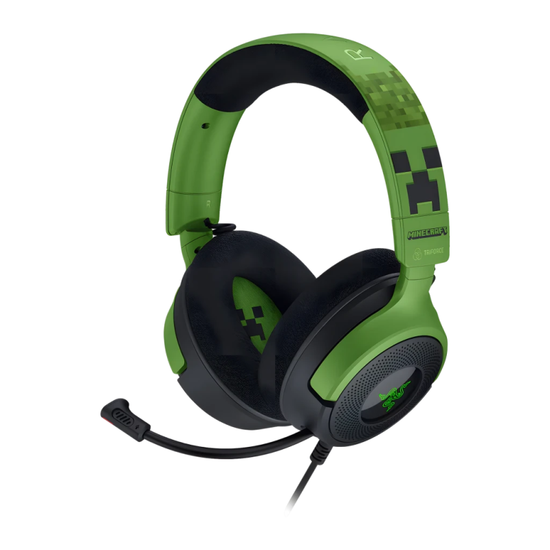 Razer Kraken V4 X Minecraft Edition Chroma avec micro Casque gaming