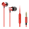 Aiwa ESTM-50RD Jack 3,5 mm In-Ear avec micro Écouteurs