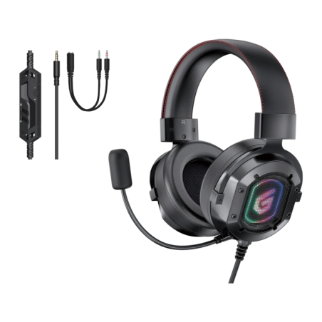 Conceptronic ATHAN03B PC/PS5/Xbox Arceau avec micro Casque gaming