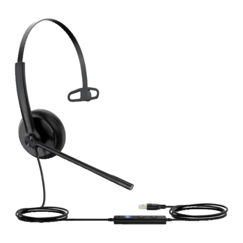Yealink UH34 Mono Teams USB-A Arceau avec micro Casque