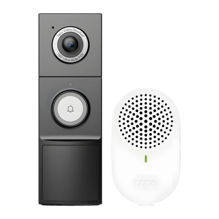 TP-Link Tapo D235 Noir 2K WiFi vision nocturne en couleur Visiophone