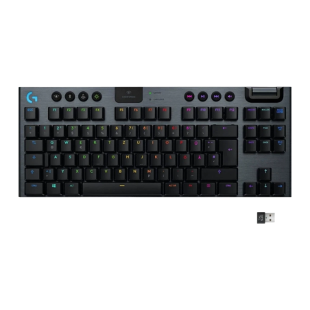 Logitech G915 TKL LIGHTSPEED GL Tactile switch RGB Clavier gaming mécanique sans fil