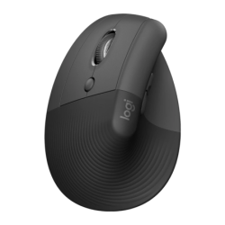 Logitech Lift Vertical pour Gauchers 4 boutons 125 g Souris sans fil ergonomique
