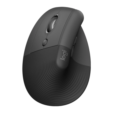 Logitech Lift Vertical pour Gauchers 4 boutons 125 g Souris sans fil ergonomique