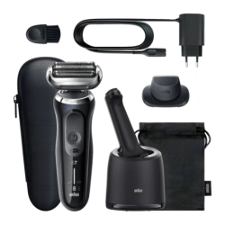 Braun Series 7 71-N7200cc 360° Flex AutoSense sec et humide 50 min Rasoir électrique