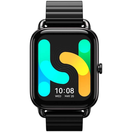 Haylou RS4 Plus Noir 1,78 pouces AMOLED 28 jours +105 sports IP68 Smartwatch
