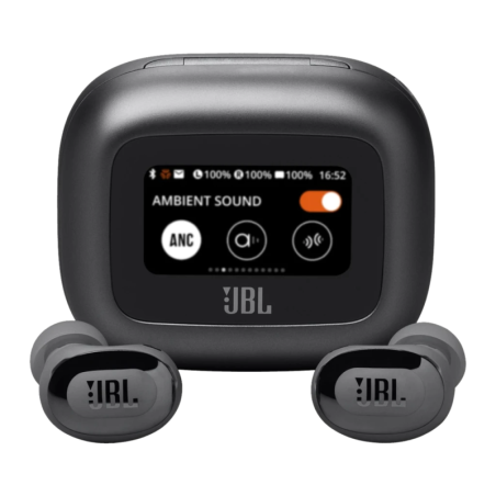 JBL Live Buds 3 Noir TWS ANC Bluetooth 5.3 40h IP55 Multipoint Écouteurs sans fil