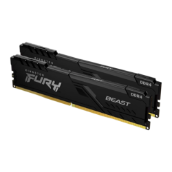 Kingston FURY Beast DDR4 64GB (2x32GB) 3200MHz CL16 DIMM Mémoire RAM