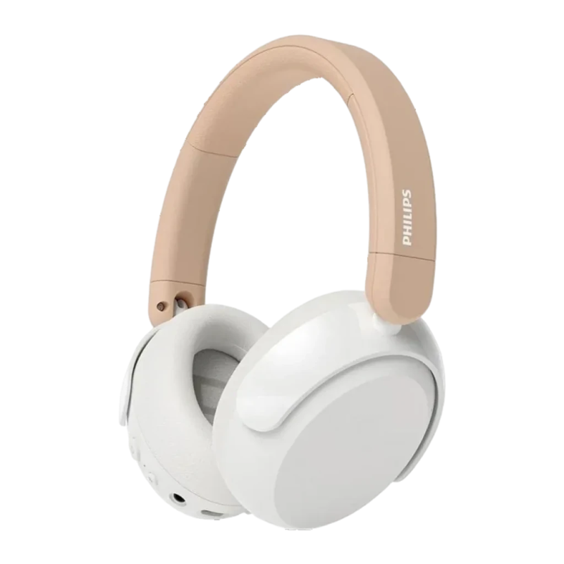 Philips TAK5500AL 5000 Series Ambre/Blanc Arceau ANC avec micro Casque