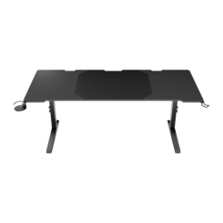 Genesis Holm Modular 180 RGB MDF et Acier 180x75cm gestion des câbles support pour casque Bureau gaming