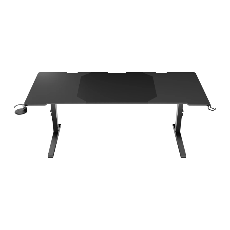 Genesis Holm Modular 180 RGB MDF et Acier 180x75cm gestion des câbles support pour casque Bureau gaming