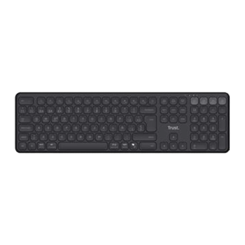 Trust Vaiya RF + Bluetooth Espagnol à ciseaux Clavier sans fil