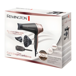 Remington D5706 Curl & Straight Confidence 2200W ionique céramique air froid Sèche-cheveux