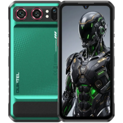 Oukitel WP68 Air 5G 12GB/512GB Vert Rugged avec vision nocturne IP68/IP69K 6,88 pouces IPS 120Hz 64MP 8000mAh 45W NFC