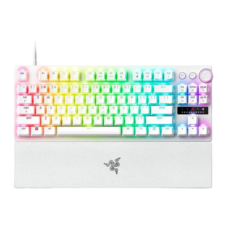 Razer Huntsman V3 Pro Tenkeyless Optique Analogique US Layout RGB Clavier gaming mécanique