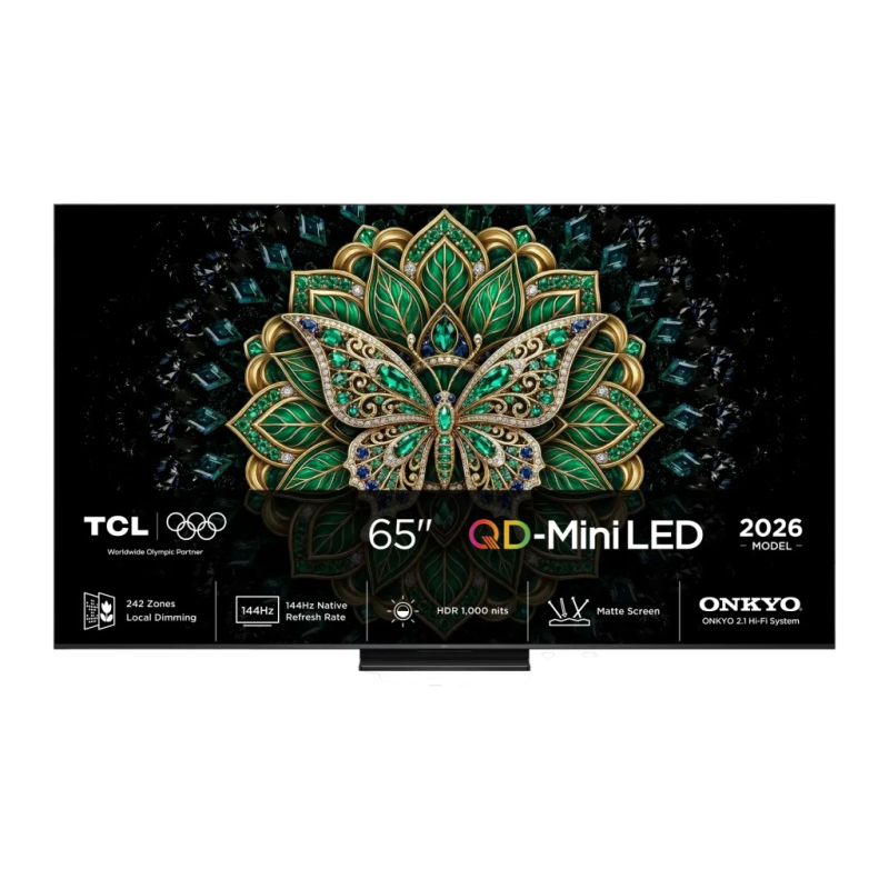 TCL 65C6K Pro 65 pouces 4K QD-Mini LED 144Hz Dolby Vision HDR10+ Google TV
