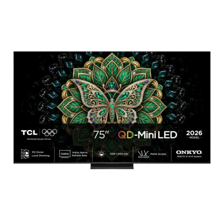 TCL 75C6K Pro 75 pouces 4K QD-Mini LED 144Hz Dolby Vision HDR10+ Google TV