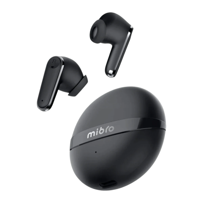 Mibro Earbuds 6 Noir TWS In-Ear ANC Bluetooth 5.4 36h IP54 Écouteurs sans fil