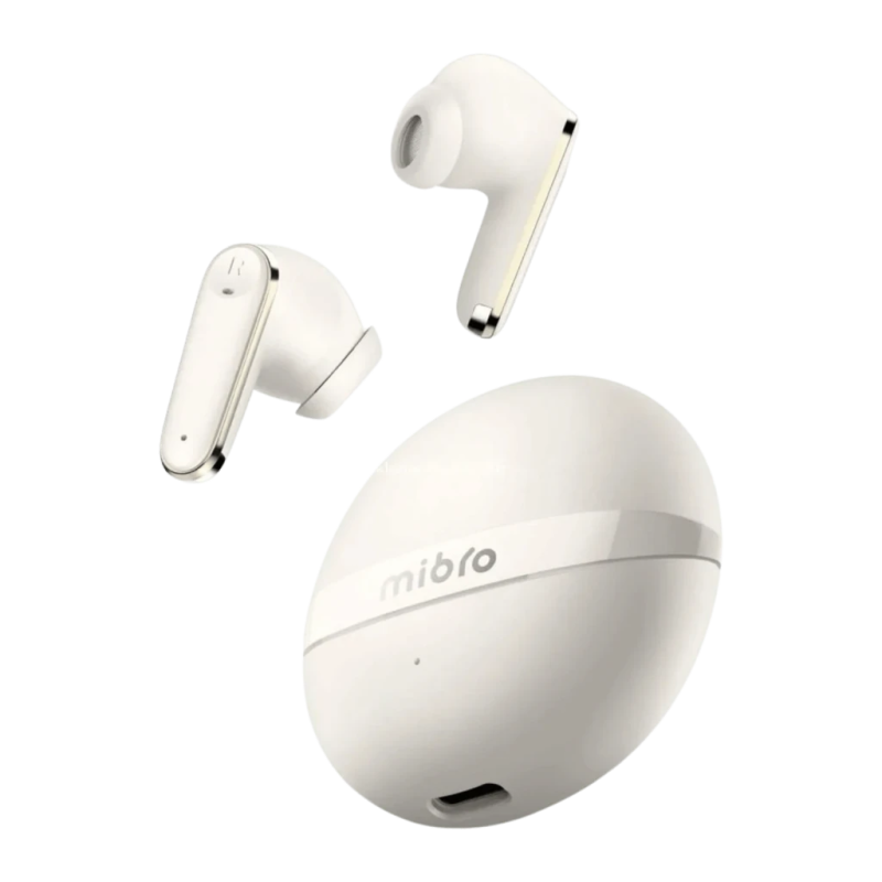 Mibro Earbuds 6 Blanc TWS Bluetooth 5.3 40h IPX4 Écouteurs sans fil