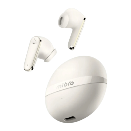 Mibro Earbuds 6 Blanc TWS Bluetooth 5.3 40h IPX4 Écouteurs sans fil