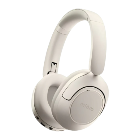 Mibro Headphone One Beige clair Arceau ANC Bluetooth 5.4 80h IP54 Multipoint Casque sans fil