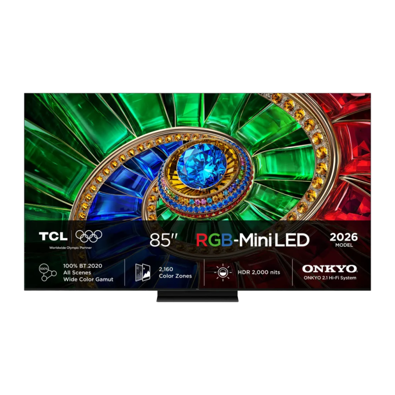 TCL 85RM7L 85 pouces 4K Mini LED 144Hz Dolby Vision HDR10+ Google TV
