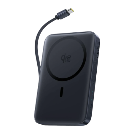 Baseus PicoGo AM61 Qi2.2 avec câble rétractile 10000mAh 25W USB-C Power Bank