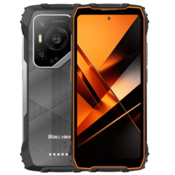 Blackview BL7000 Pro 5G 8GB/256GB Orange Rugged avec vision nocturne IP68/IP69K 6,78 pouces IPS 120Hz 50MP 33W NFC