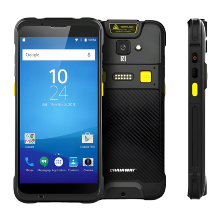 Chainway C66 4G 6GB/128GB 2D CM60 IP65 5,5 pouces IPS 13MP 4420mAh NFC