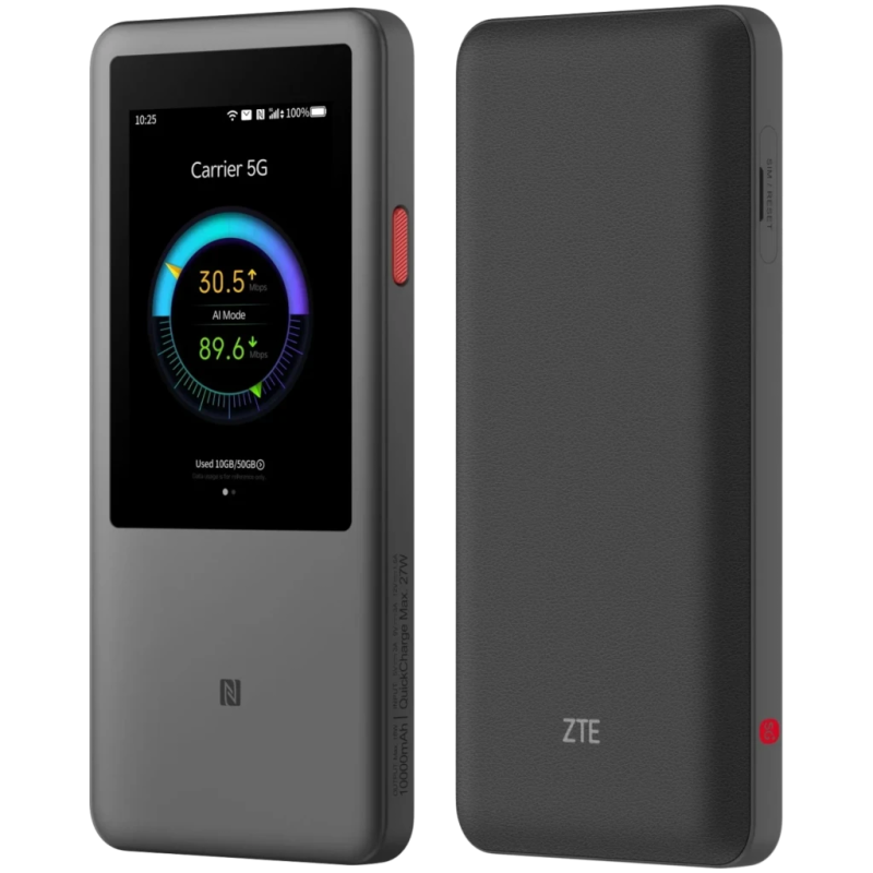 ZTE U60 Pro 5G WiFi 7 AX3600 Double Bande USB 3.0 Routeur