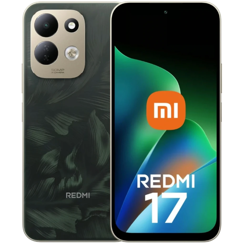 Xiaomi Redmi 17 6GB/256GB Vert 6,9 pouces IPS 120Hz 50MP 7500mAh 45W NFC