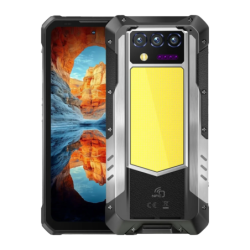 Oukitel WP100 Plus 12GB/512GB Rugged IP68/IP69K 6,8 pouces IPS 120Hz 64MP 33000mAh 66W NFC