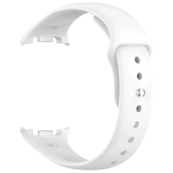 Bracelet en silicone Samsung Galaxy Fit 3 Blanc