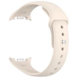 Bracelet en silicone Samsung Galaxy Fit 3 Blanc