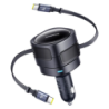 Chargeur voiture Baseus Enjoyment Max 60W 2x USB-C