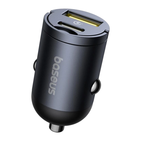 Chargeur Voiture Baseus Tiny Star Mini 30W USB-A + USB-C