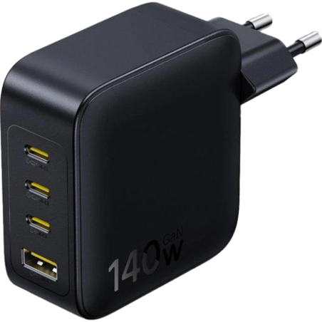 Chargeur Baseus EnerFill FH11 GaN 140W 3x USB-C + 1x USB-A